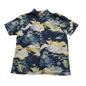 Tori Richard Hawaiian Shirt Mens XL Aloha Tropical Island Print Short Sleeve